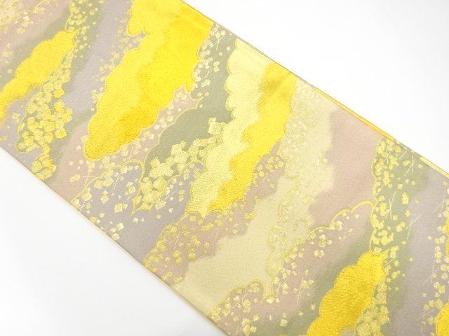 JAPANESE FUKURO OBI / WOVEN SCATTERED FOIL